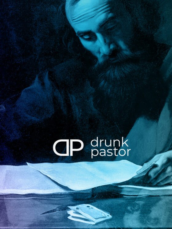 Apostle Paul writing