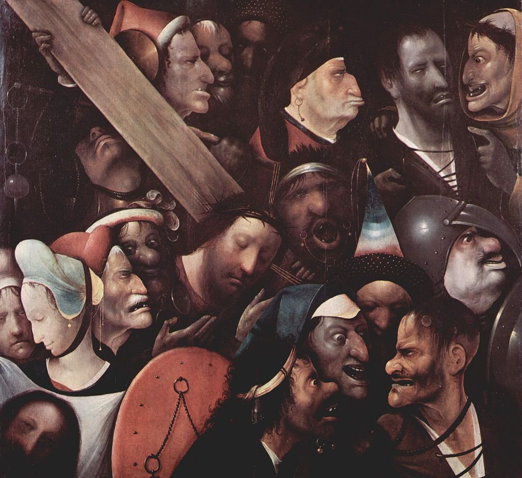 "Christ Carrying the Cross" by Hieronymus Bosch 