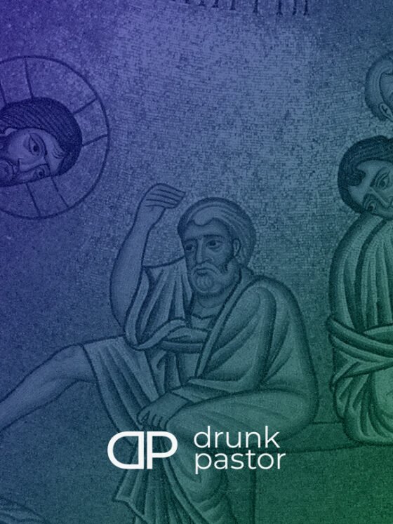 Apagology-theological absence of love - Drunk Pastor Blank