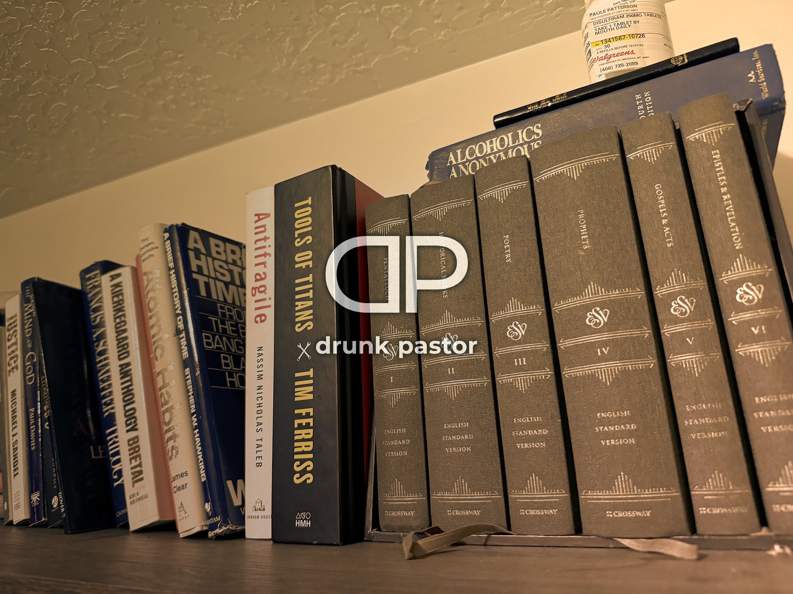 Drunk PAstor Bookshelf - What I'm Reading