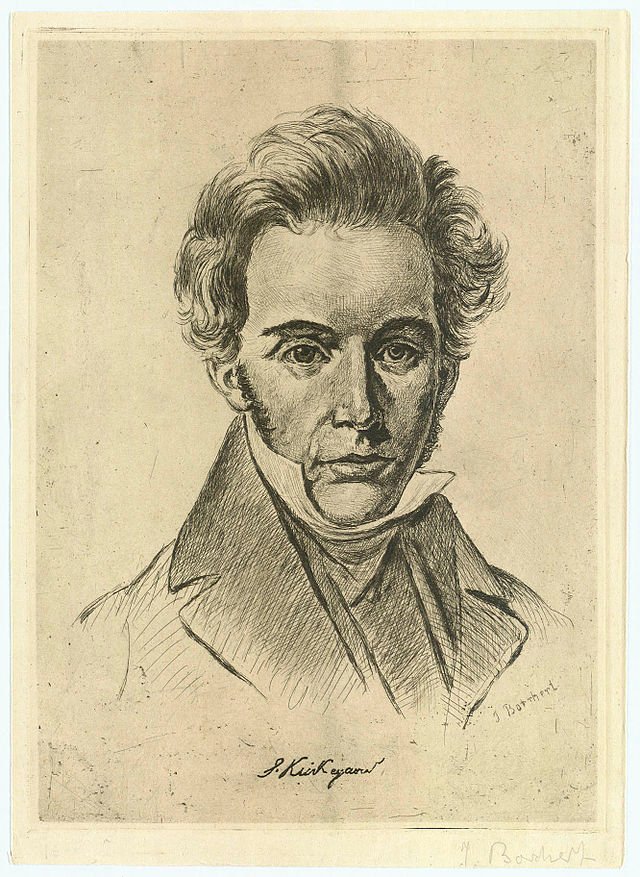 Sketch of Søren Kierkegaard