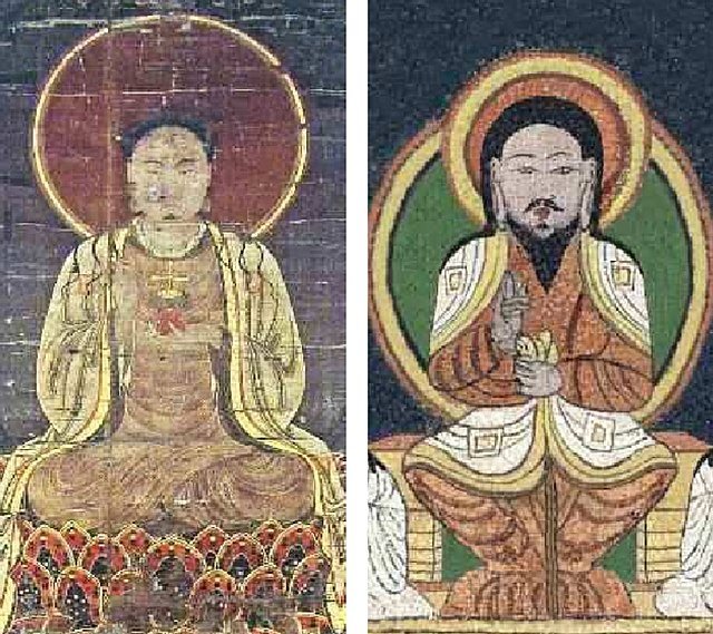 Two versions of an Asian Jesus