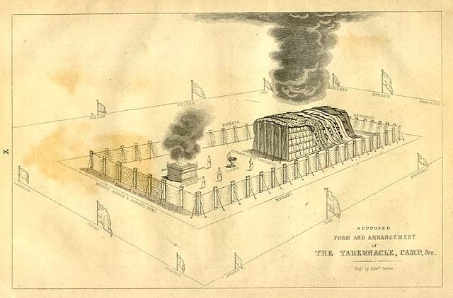 Tabernacle drawing