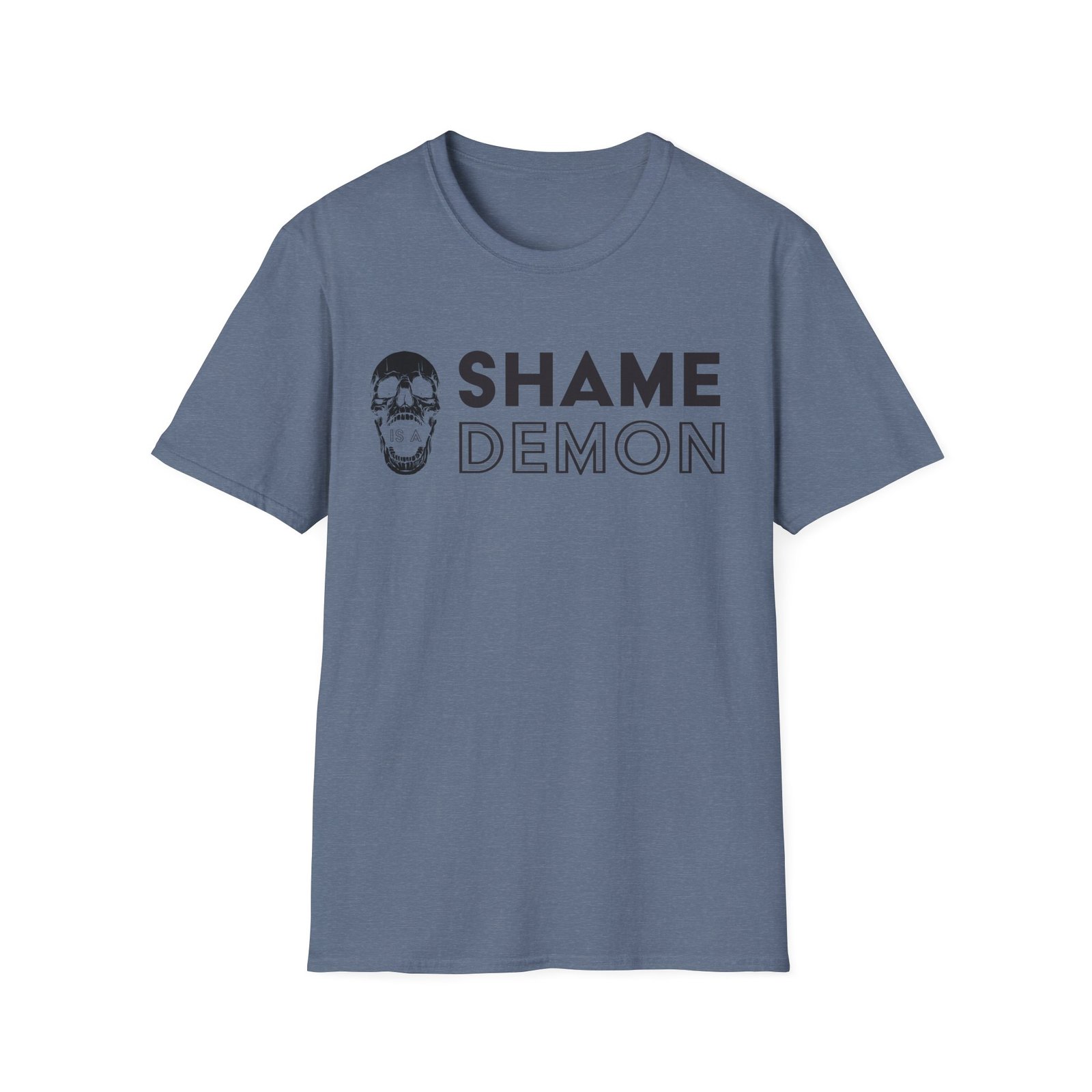 "Shame is a Demon" Unisex T-Shirt - Image 13