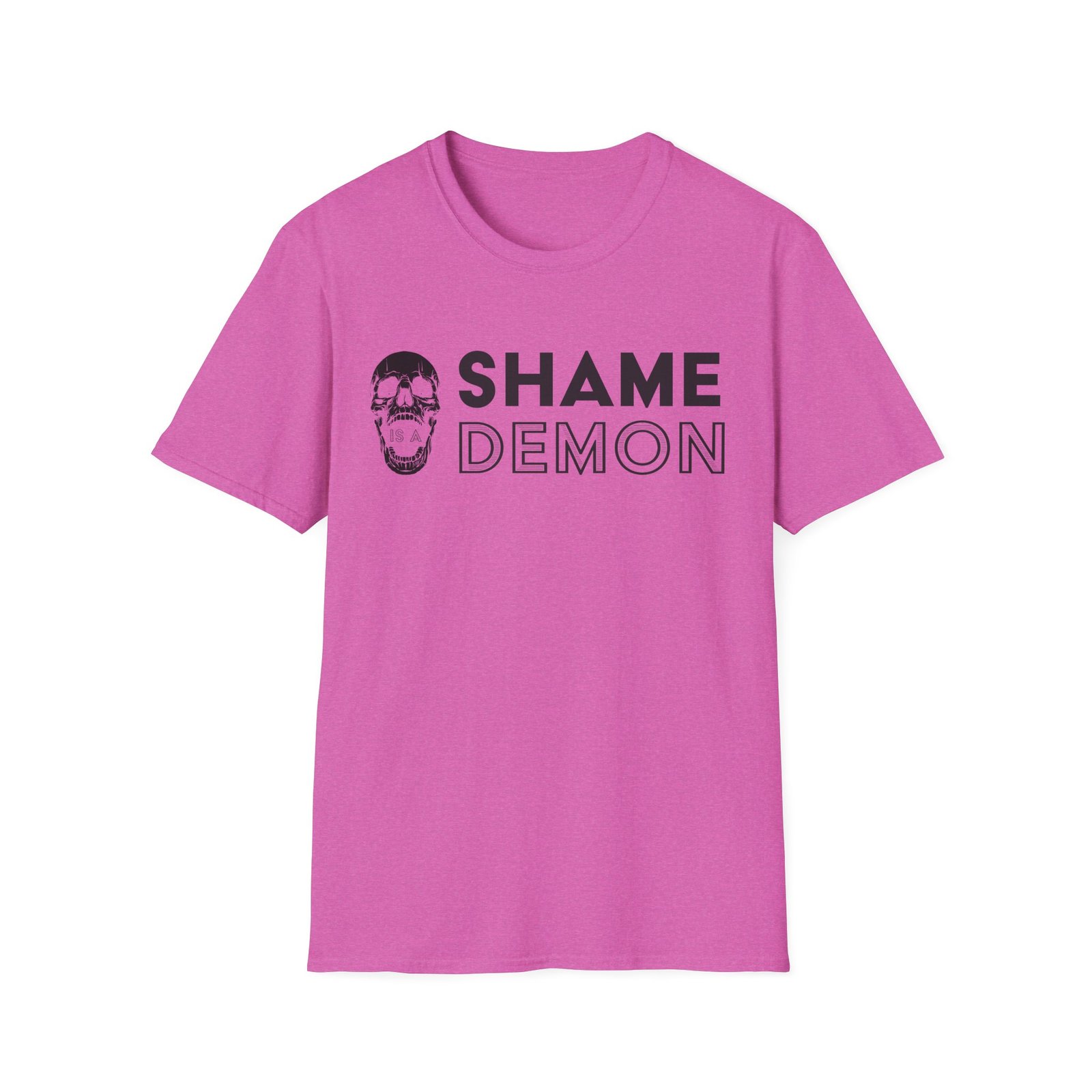 "Shame is a Demon" Unisex T-Shirt - Image 17