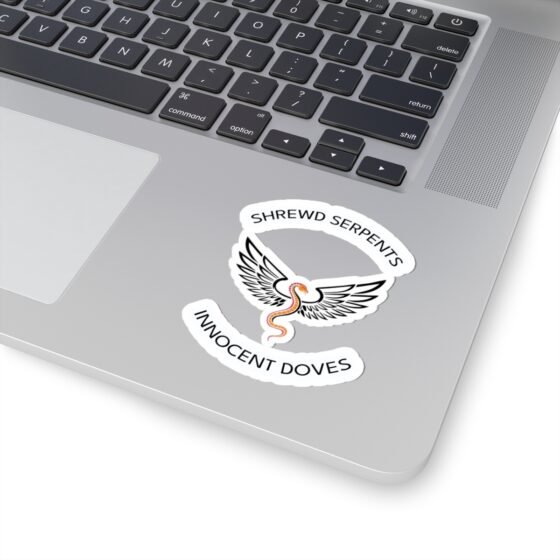 Shrewd Serpents-Innocent Doves Kiss-Cut Sticker