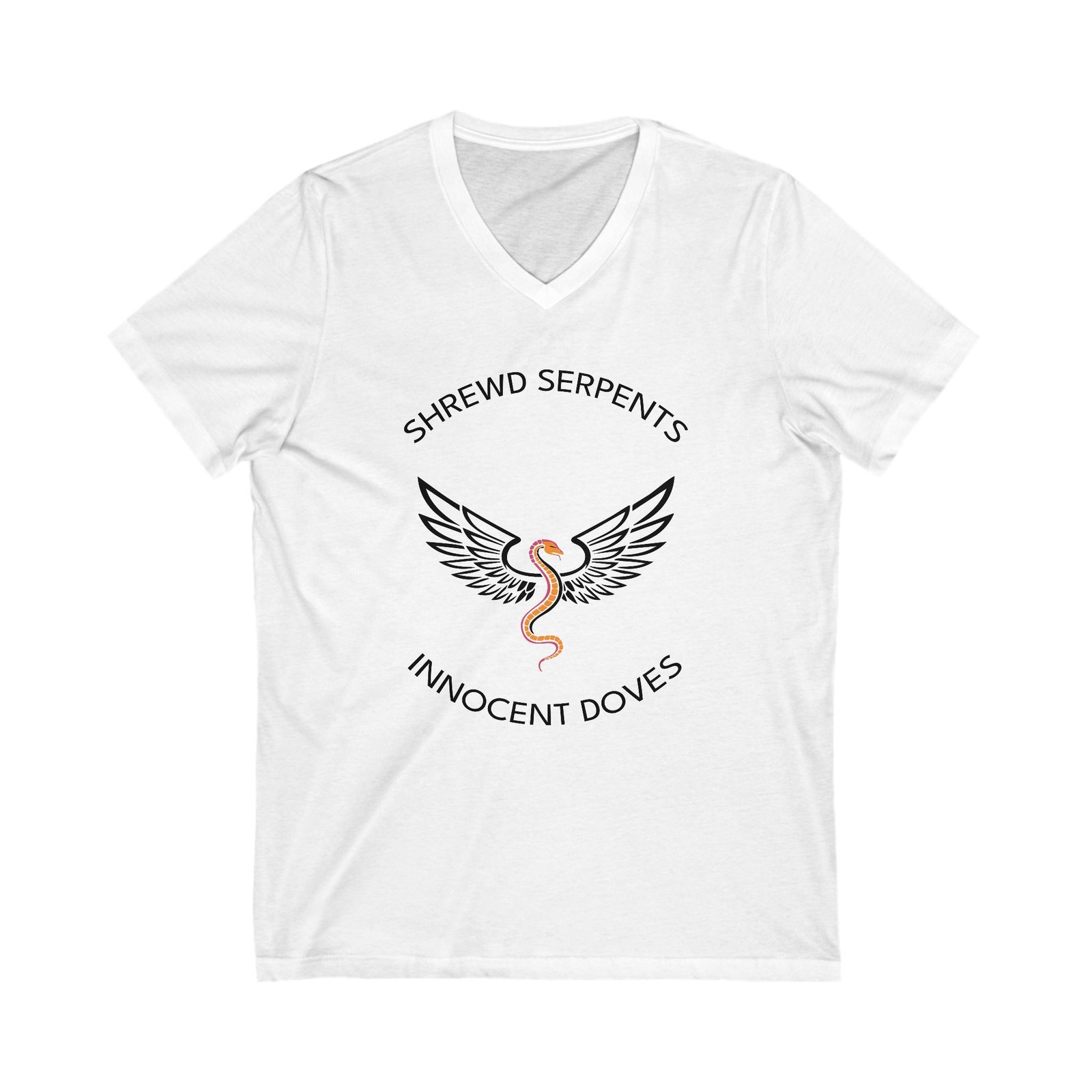 Shrewd Serpents - Innocent Doves V-Neck Tee