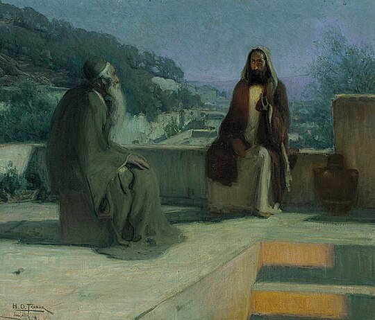 Jesus and Nicodemus