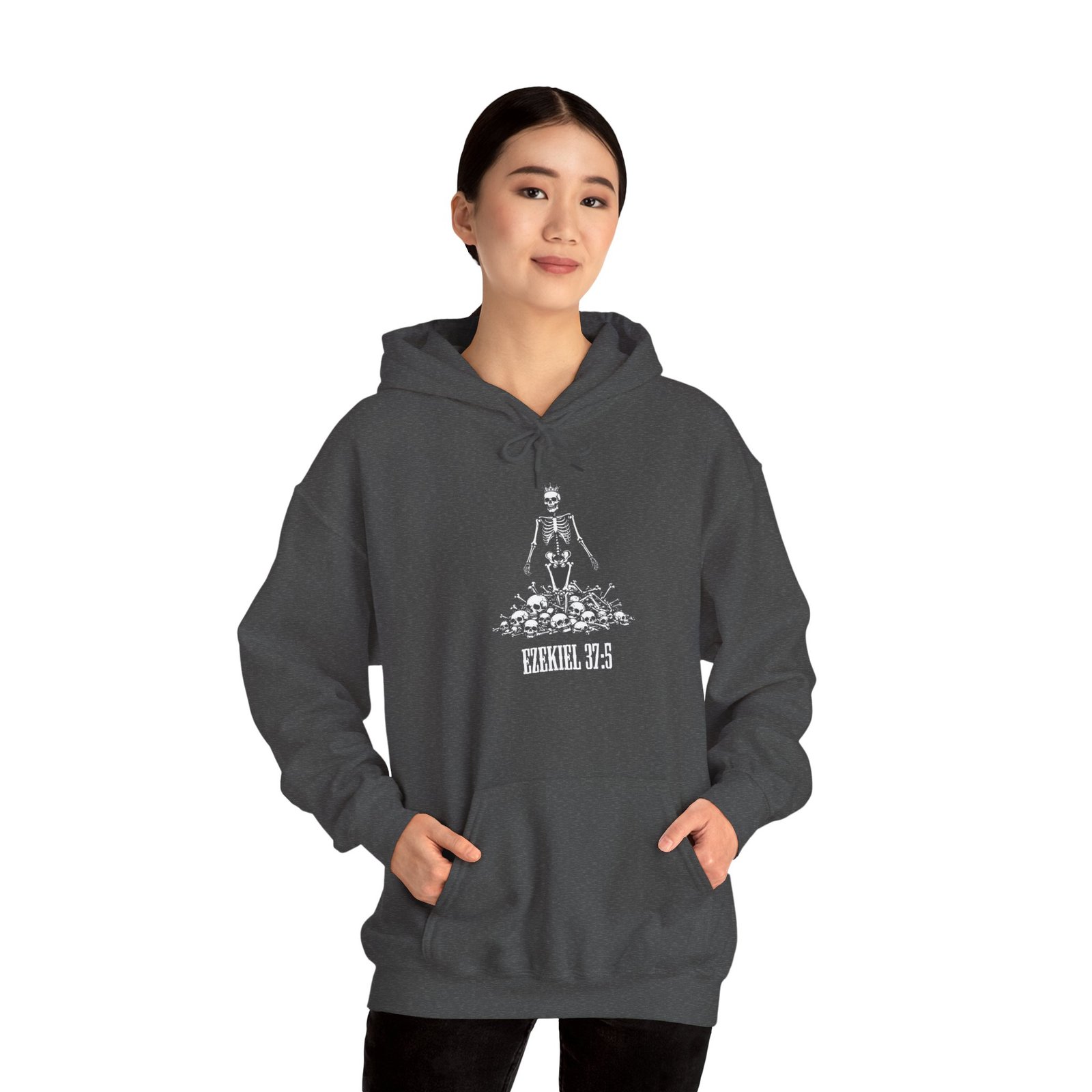 Valley of Dry Bones/Shame is a Demon Unisex Hoodie - Drunk Pastor - Image 3