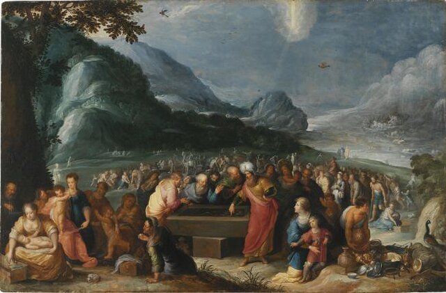 Moses leading Israel out of Egypt